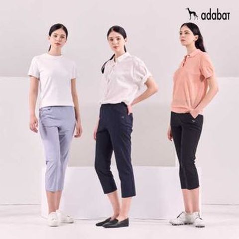 아다바트 24SS 여성 7부 밴딩 팬츠 3종