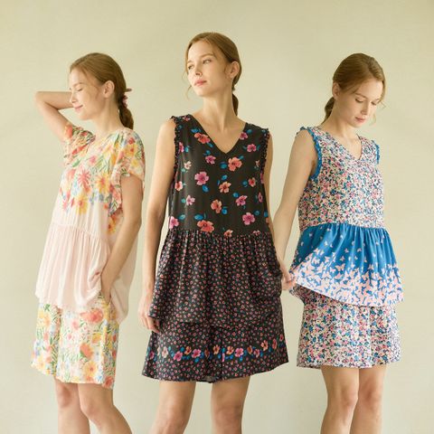 라페어 인견100 썸머왈츠 파자마 3세트