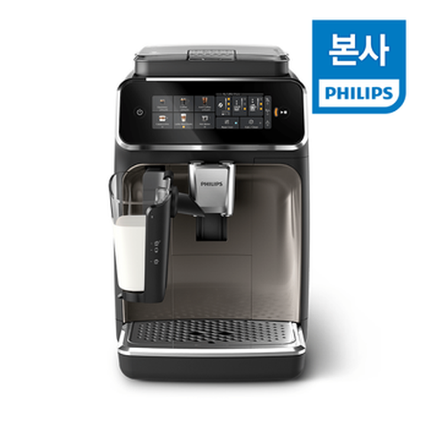 필립스 라떼고 블랙크롬 커피머신