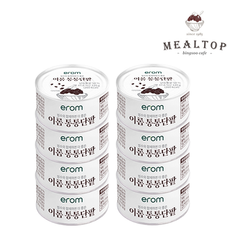 이롬 통통단팥 120gX8캔