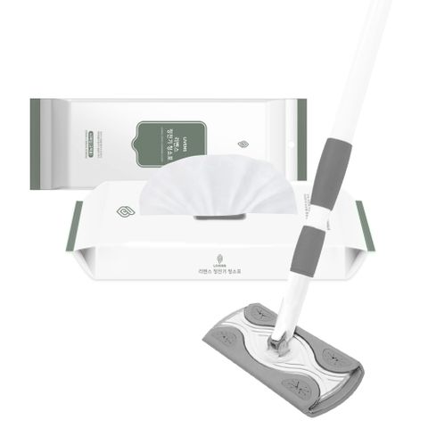 밀대걸레+정전기청소포60매