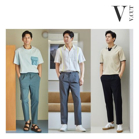 [삼성5%할인]브이컷  남성 뉴핏 NEW FIT 아이스팬츠 3종