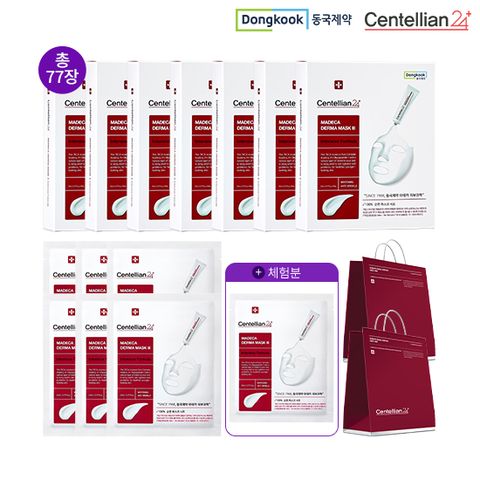 동국제약 마데카 더마 마스크팩 77매