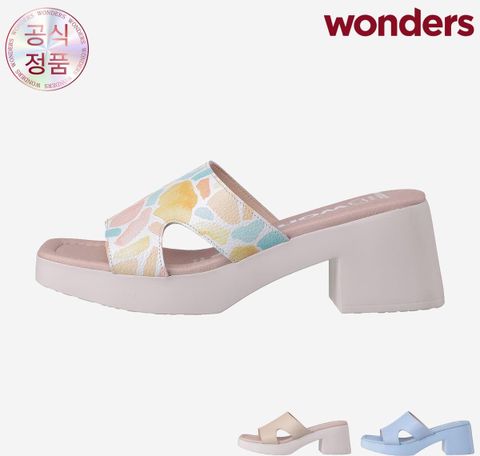[명품][원더즈] 가죽 심플 샌들 W233SE03