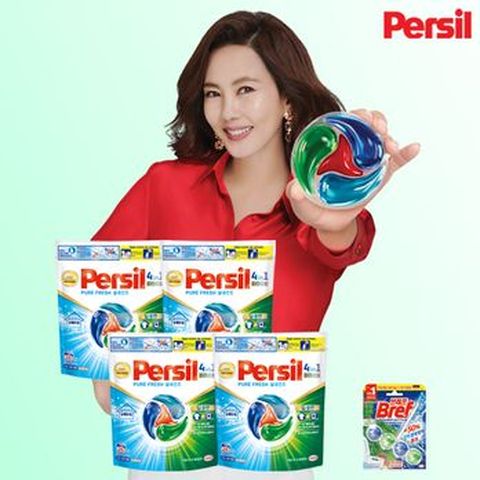 뉴퍼실 디스크 실내건조 26개입X4팩+브레프X1개(랜덤)