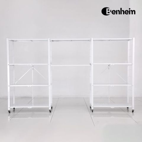 [벤하임] 폴딩 선반 1+1세트_확장형