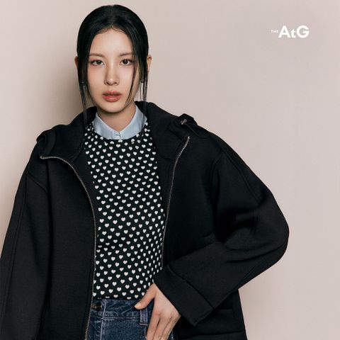 [The AtG] 더엣지 24FW 소프트 후드 자켓