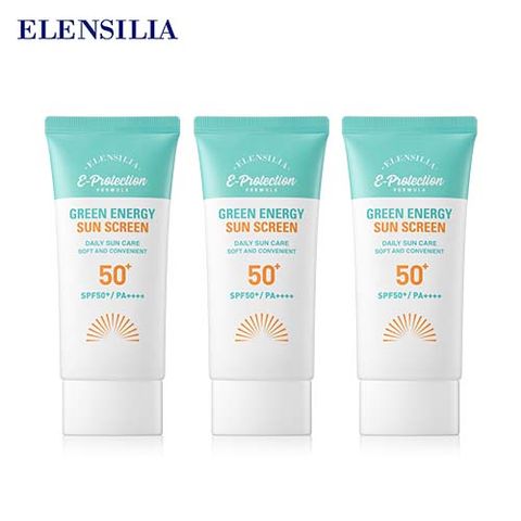 [롯데카드5%할인]엘렌실라 그린에너지 선스크린2 크림 3개