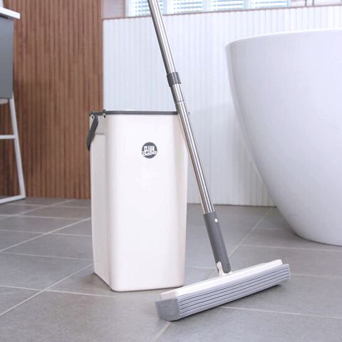 [기본구성][크린바바] 쓱쓱싹싹 밀대 청소기