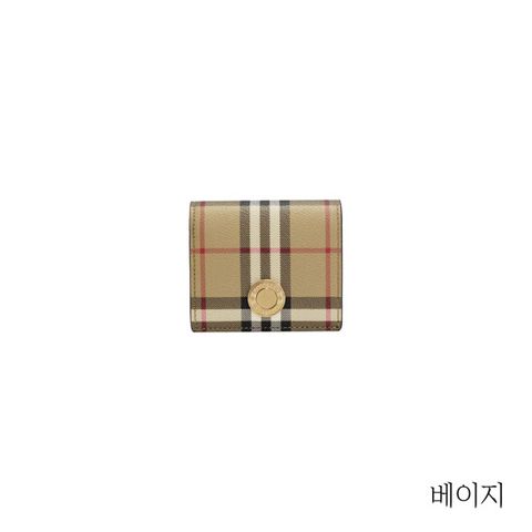버버리 바이폴드 체크지갑