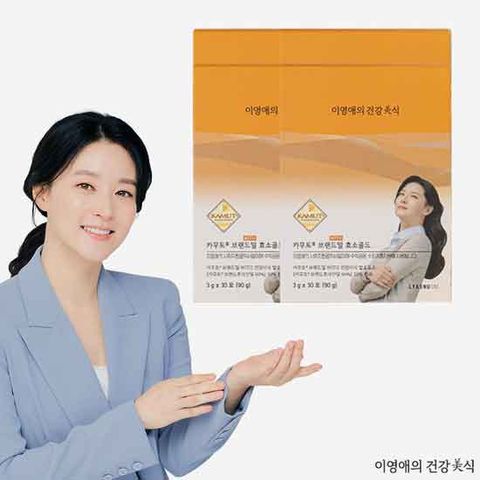 [4박스]이영애의 건강미식 카무트 브랜드밀 효소골드