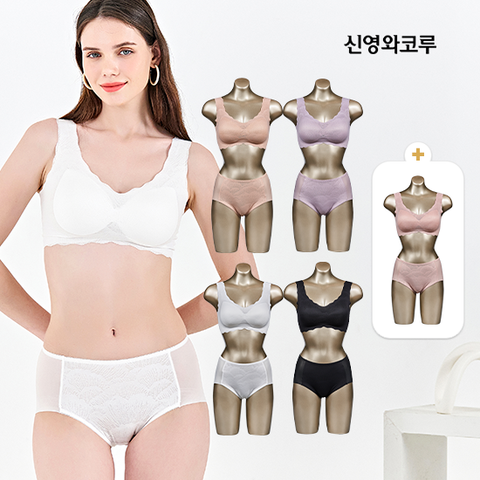 신영와코루 제로그램 프리컷 브라팬티 패키지