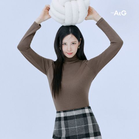 [일시불2만원↓] 더엣지 24FW 기모 코튼모달 티블라우스 5종