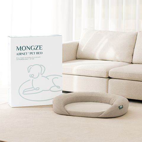 몽제 에어네트 펫 베드(모던베이지)