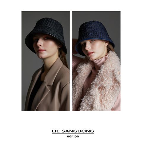 이상봉에디션 트위드 버킷햇