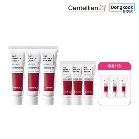 [카드 5%할인][모바일] 센텔리안24 마데카 크림6  3개 + 15ml 3개 +1ml 3개