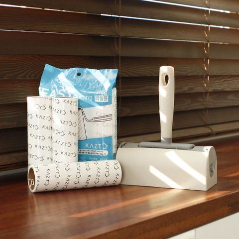 프리미엄 돌돌이 테이프크리너 본체+케이스+리필16개