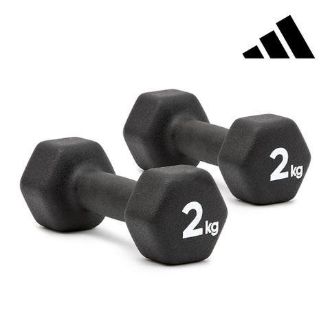 아디다스 육각 아령 2kg 세트 홈트 홈트레이닝 근력 운동 기구 용품 상체
