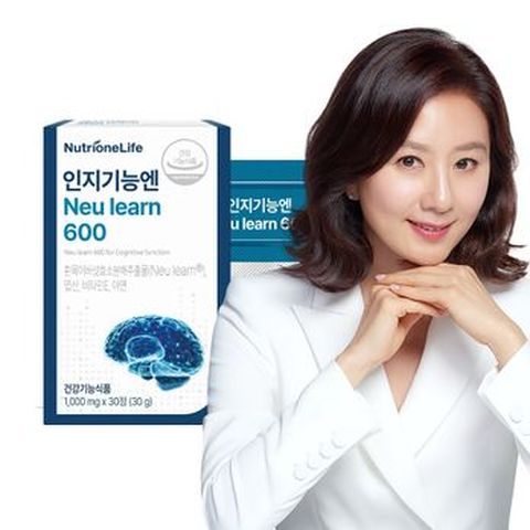 (1조 판매돌파 브랜드)뉴트리원 인지기능엔 뉴런 Neulearn 600 1박스(1개월분)