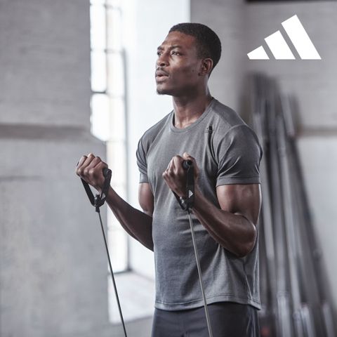 아디다스 튜빙밴드(약) 어깨 팔 근력 운동 등 라텍스 필라테스 멀티 다이어트 TRX 고무 코어