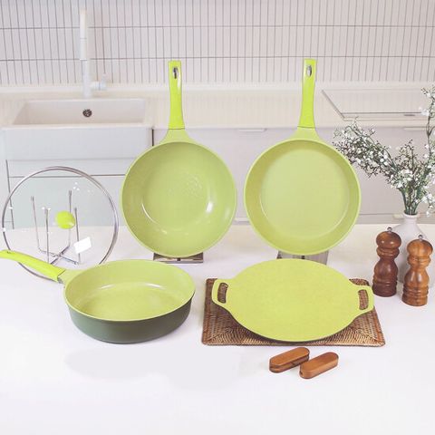 엘가 IH 아보카도 프라이팬 6종세트 