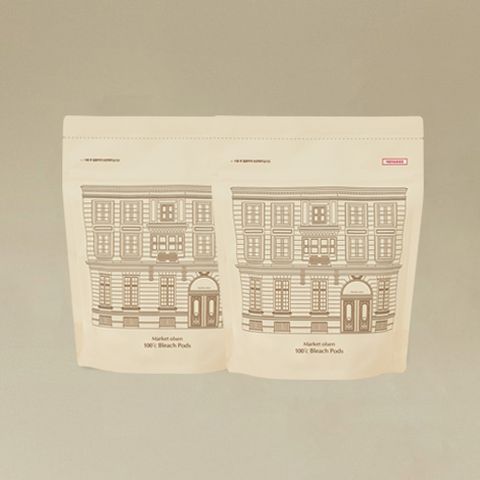 마켓올슨 100℃ 표백캡슐 40개입x2팩
