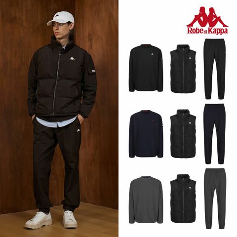 [삼성카드5%할인]로베디카파 패딩베스트 셋업 3종 세트 (남성)