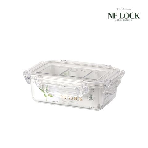 트라이탄 밀폐용기 직사각8호(칸막이/635ml)