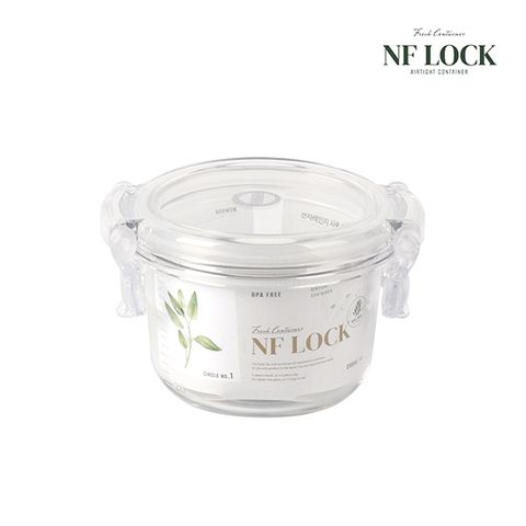 트라이탄 밀폐용기 원형1호(200ml)