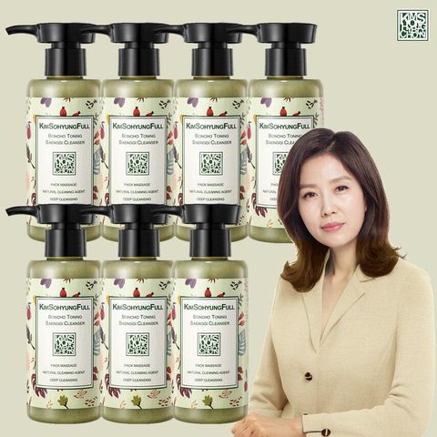 [삼성카드5%할인][599패키지] 김소형 본초 곡물팩 클렌저 7병 (160g*7병)