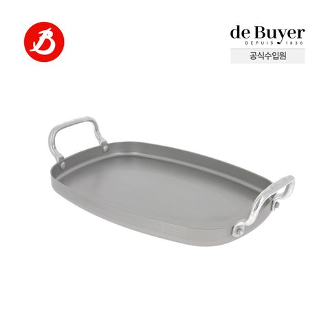 미네랄비 엘리먼트 사각 프라이팬 38X26cm 철팬