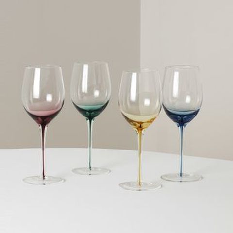 시에르 그라데이션 크리스탈 레드 와인잔 420ml 4p