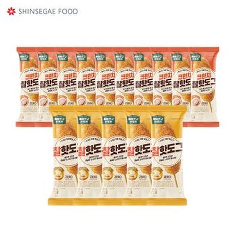 올바르고반듯한 크런치찰핫도그 75gX10봉+찰핫도그 80gX5봉