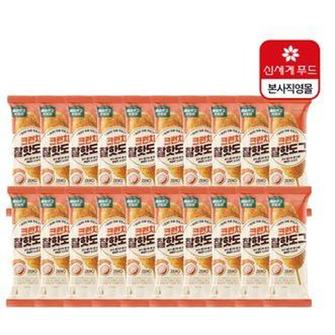 올바르고반듯한 크런치 찰핫도그 75gX20봉
