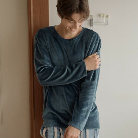 [국민카드5%할인] [단품]라페어 남성 벨로아 라운지웨어 1세트