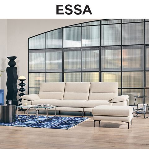 [삼성카드5%할인]베르 4인 카시미라 패브릭 소파+스툴