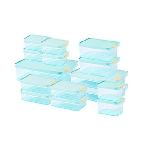 락앤락 냉동보관용기 프리저핏 냉동실 정리풀세트 15종(450mlX4+750mlX2+1050mlX4+1650mlX2+2200mlX2+3500ml)