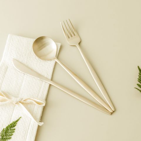 오부자 방짜유기 양식기 1인 세트