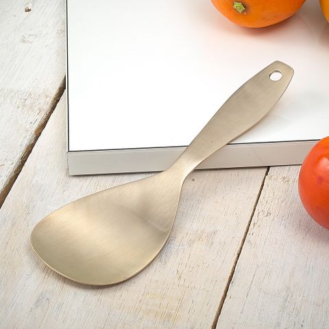 오부자 방짜유기 밥 놋 주걱 1p