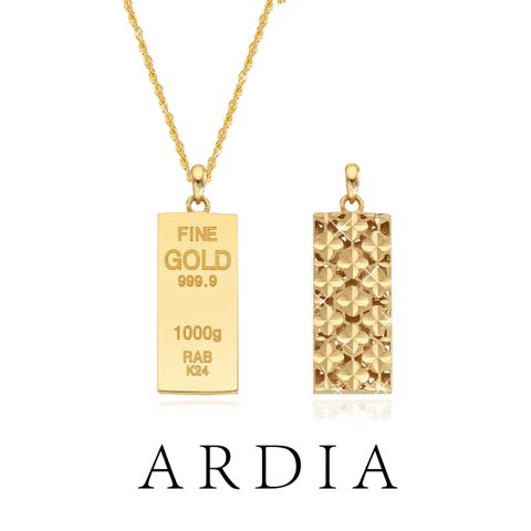 [카드 5%할인,일시불 할인]ARDIA 아르디아 18K 골드바 클로버 목걸이