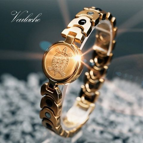 [벨루아체]금거북 장수 건강팔찌 1세트