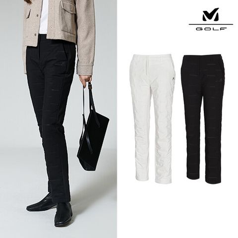 [NH카드5%할인]24FW 최신상] 밀레골프 고주파패딩팬츠 2종 여성