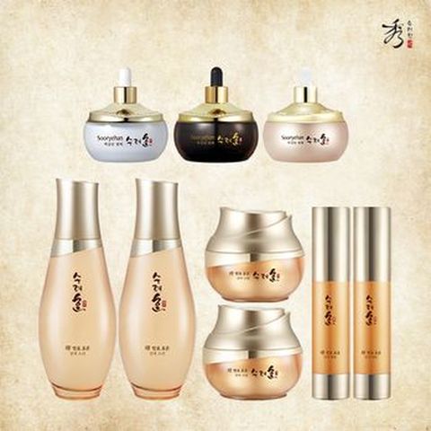 수려한 발효 효윤(스킨+크림+앰플)X2+흑삼단원액+백삼단원액+비삼단원액