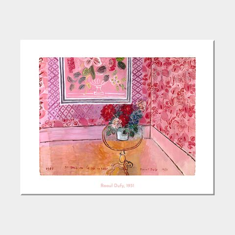 라울 뒤피_ 장미 빛 인생 인테리어액자