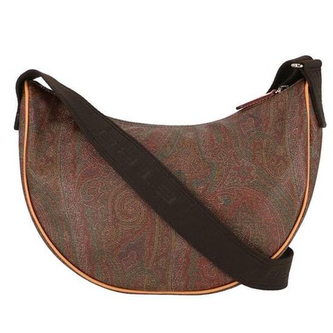 [에트로] 페이즐리 반달 호보 크로스백