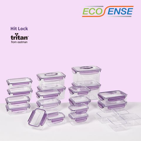 에코센스 히트락 풀트라이탄 밀폐용기 18개 세트(40P)