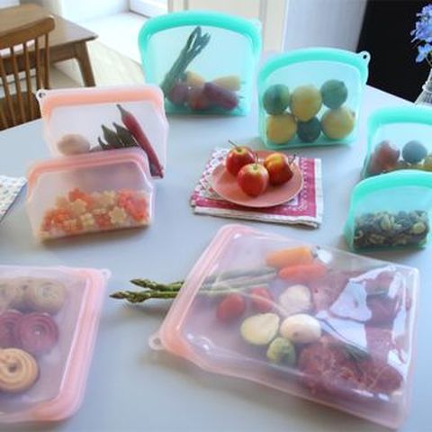 리오쿡 실리콘 지퍼백 8종 풀세트