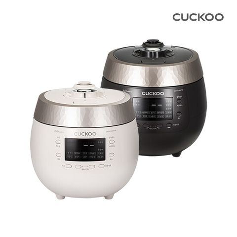 [6인용]쿠쿠 화이트스톤 브라운스톤 압력 밥솥(CRP-R0695FGW/FGB)+[특별구성]전용 패킹+칼 5종+3단 찜기