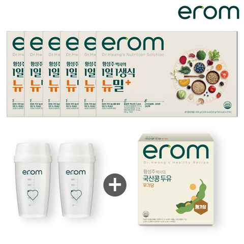 [더지완스단독] 이롬 생식 뉴밀플러스 5+1박스+두유1박스