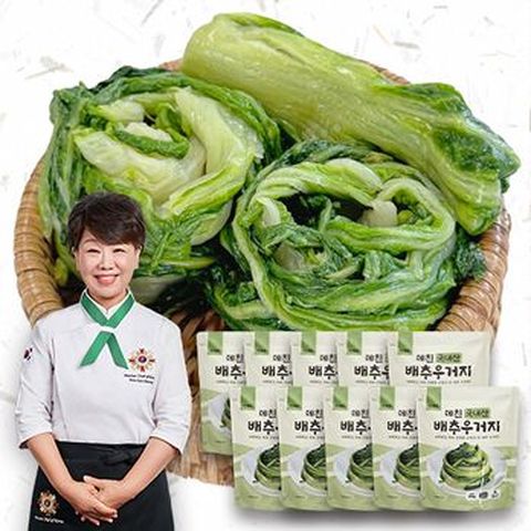 김선영 제주 월동 배추우거지 300gX10팩